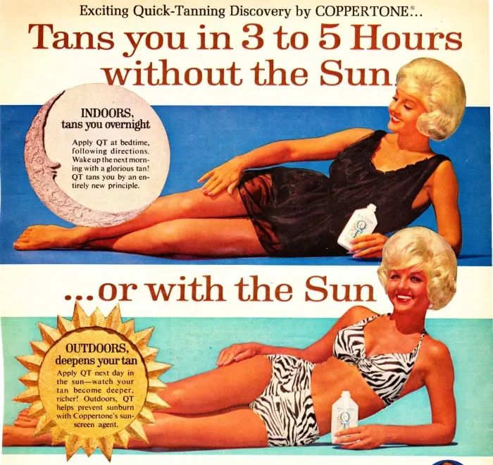 Quick Tan advert